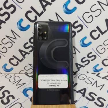 Samsung Galaxy A71 128GB 6GB RAM Dual (A715F) Kijelző beégés